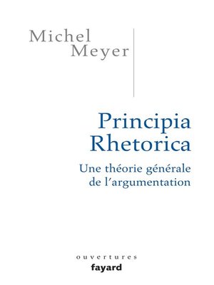 cover image of Principia Rhetorica